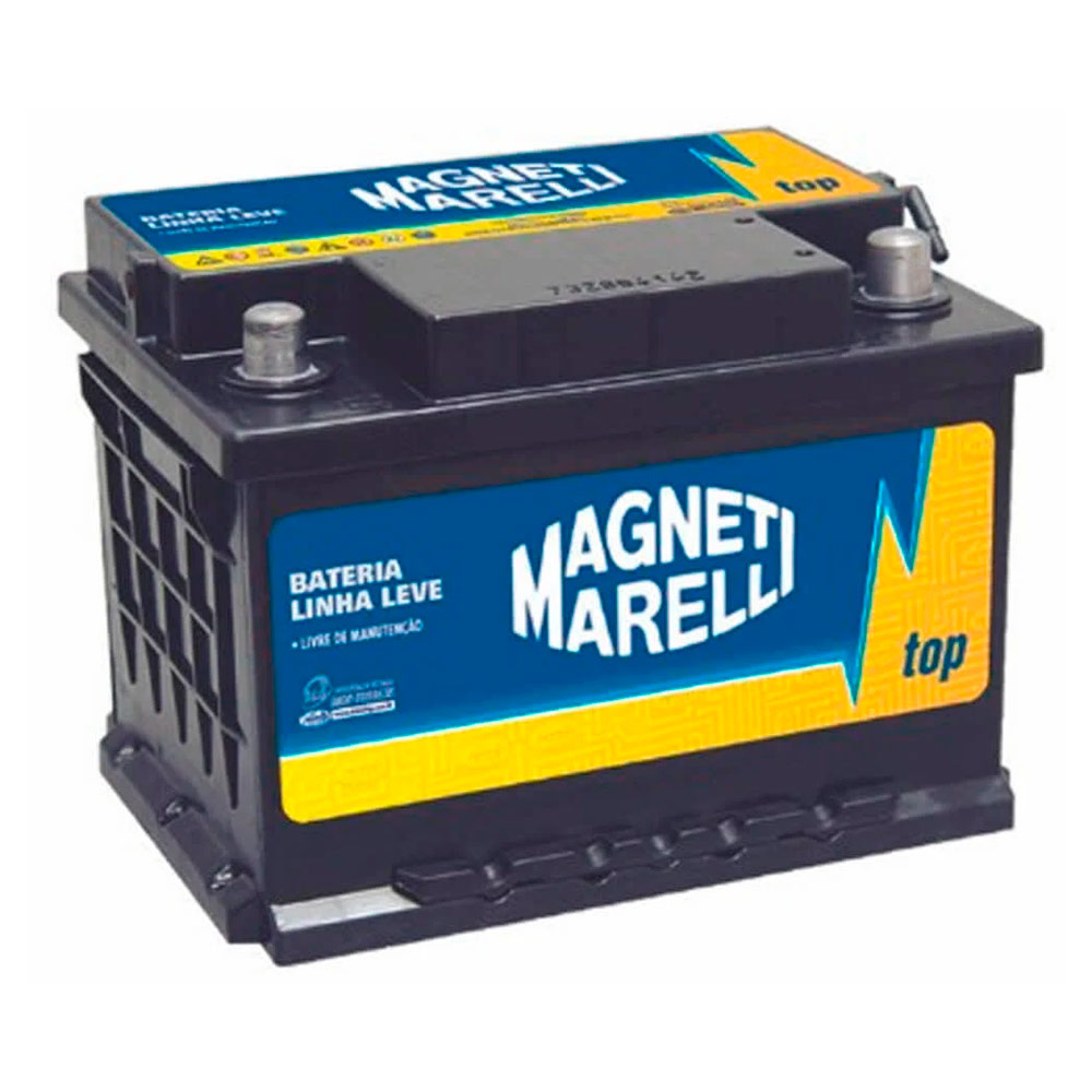 Bateria Automotiva Magneti Marelli 60 amperes Direita; Bateria
