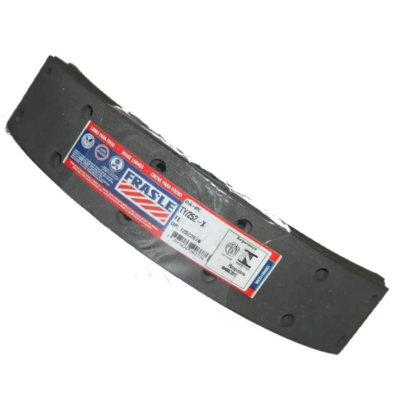 Lona de Freio Traseiro Fras-le TY252 – Toyota Jeep, Perua, Pick-up